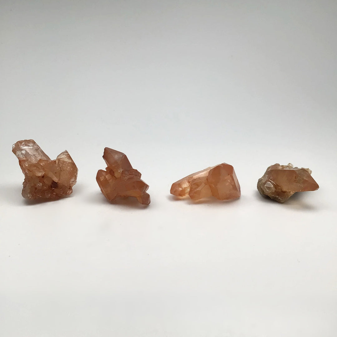 Tangerine Quartz Cluster - Rocks and Gems Canada