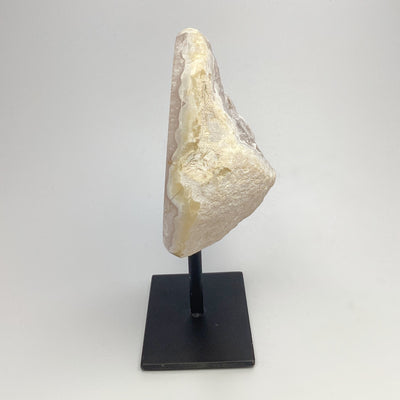 Natural Agate Geode on Stand