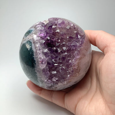 Amethyst Geode Sphere
