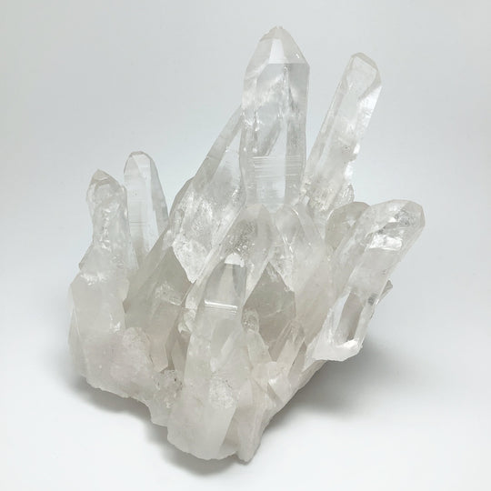 Lemurian Quartz Large Cluster - Rocks and Gems Canada