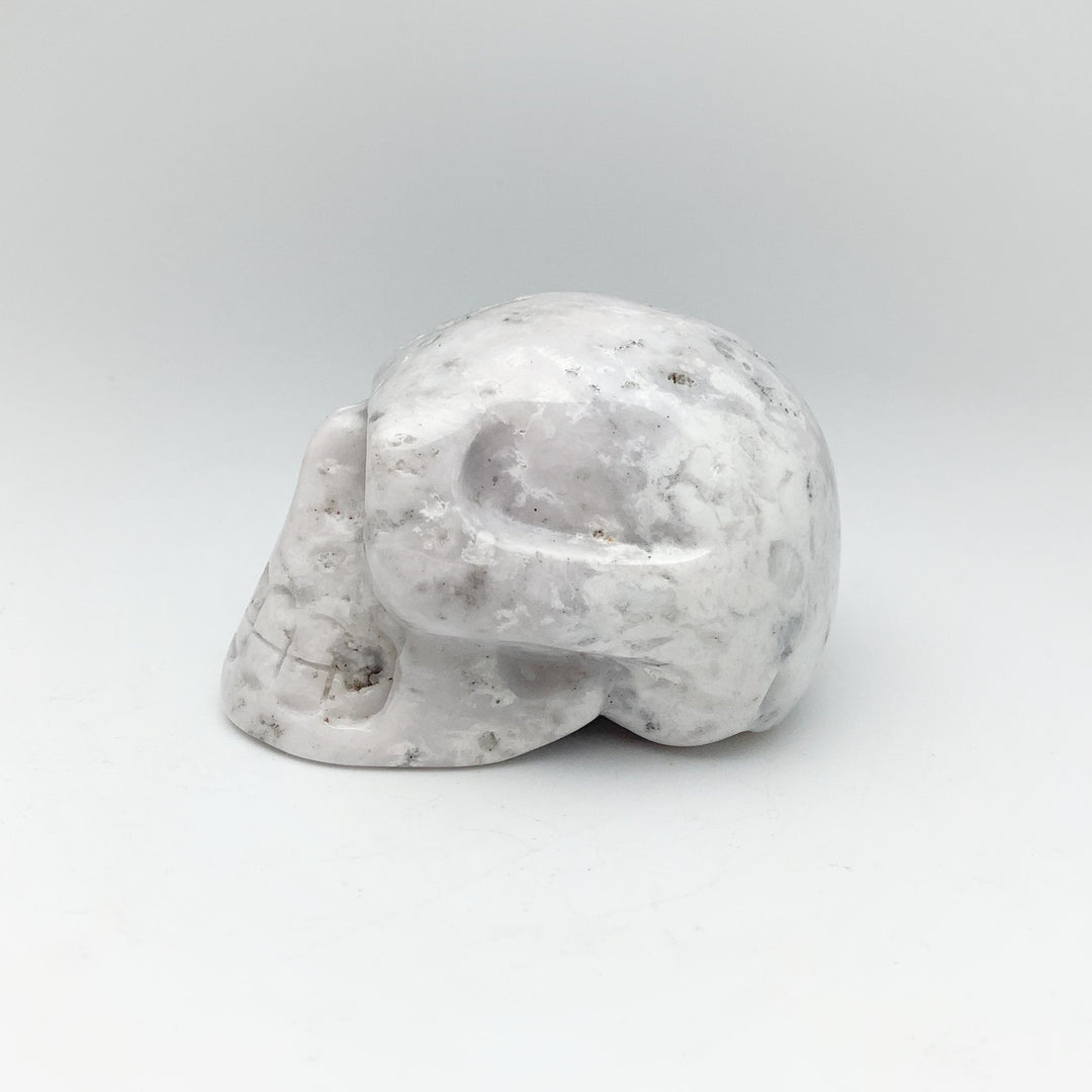 Carved Agate Skull - Rocks and Gems Canada