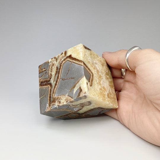 Septarian Cube - Rocks and Gems Canada
