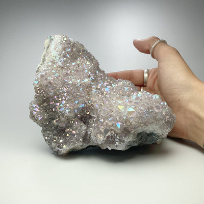 Rainbow Amethyst Druze Cluster