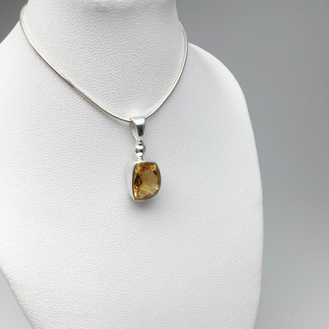 Citrine Pendant - Rocks and Gems Canada