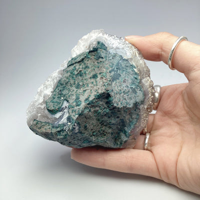 Rainbow Amethyst Druze Cluster