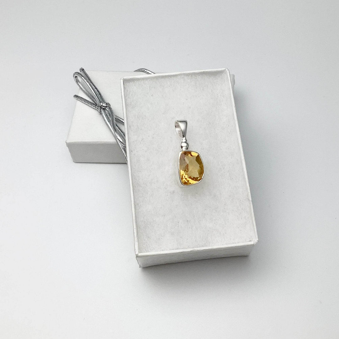 Citrine Pendant - Rocks and Gems Canada