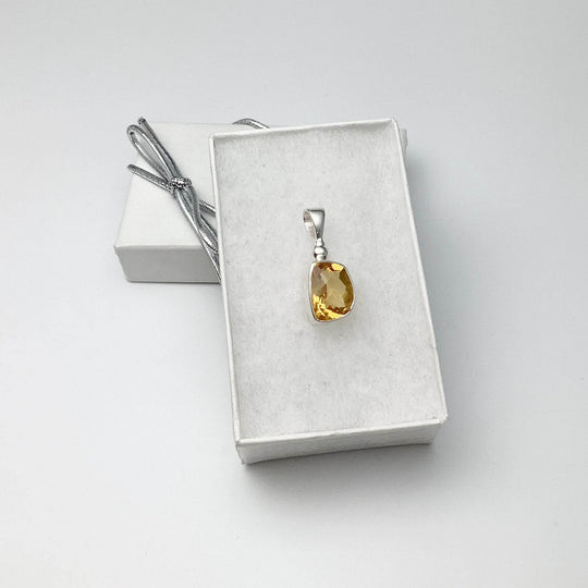 Citrine Pendant - Rocks and Gems Canada