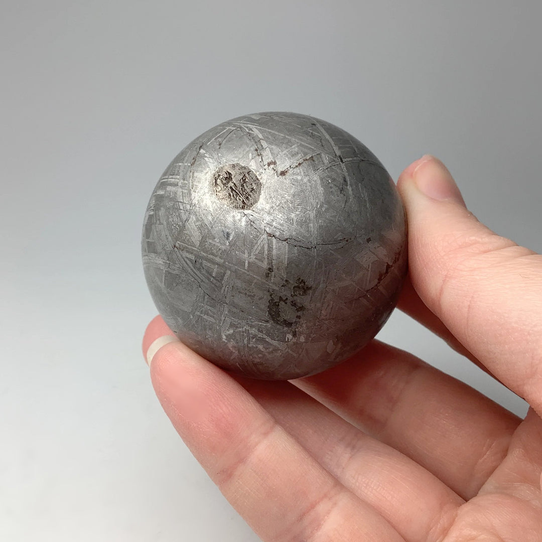 Gibeon Meteorite Sphere - Rocks and Gems Canada