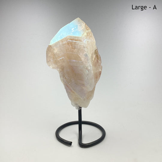 Rough Rainbow Citrine on Stand - Rocks and Gems Canada