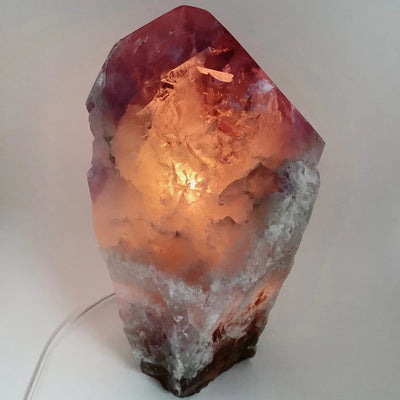 Rough Amethyst Lamp