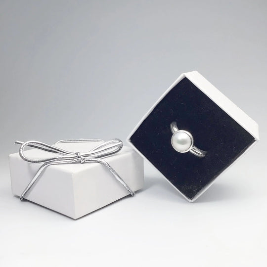Freshwater Pearl Ring - Rocks and Gems Canada
