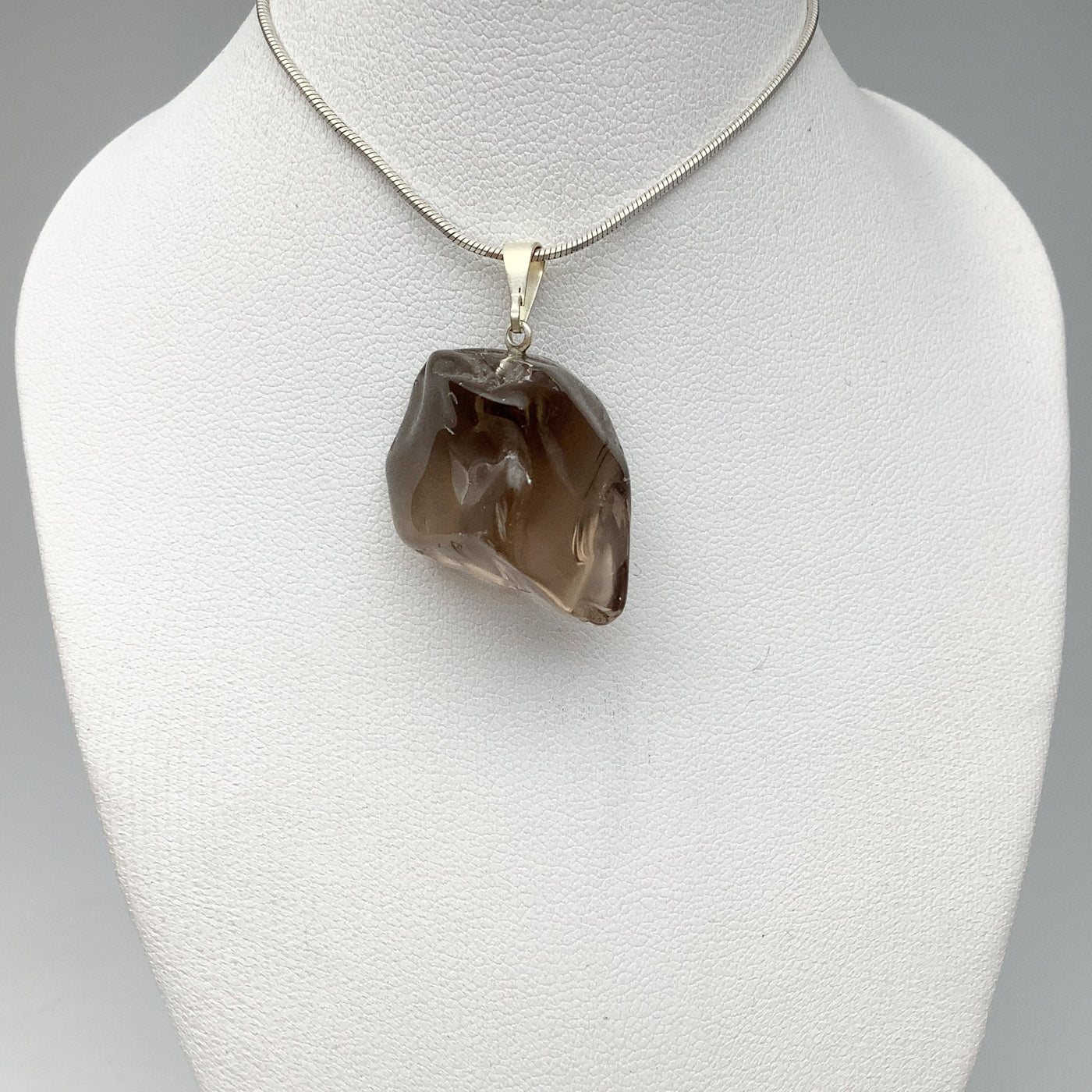 Smoky Quartz Tumble Pendant