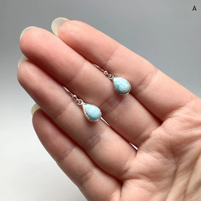 Larimar Dangle Earrings