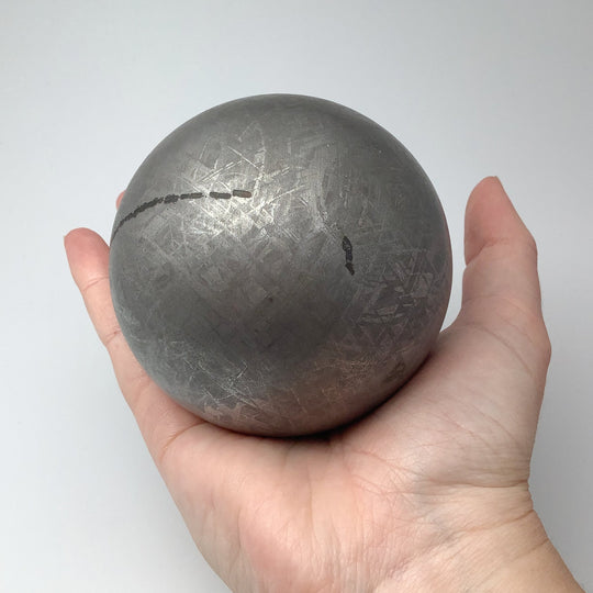 Gibeon Meteorite Sphere - Rocks and Gems Canada