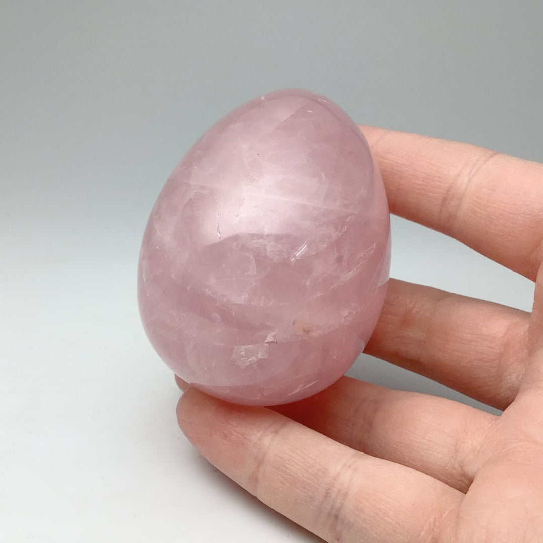 Rose Quartz Egg - Rocks and Gems Canada