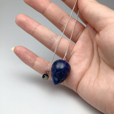 Sodalite Teardrop Pendulum