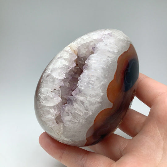 Agate Geode Egg - Rocks and Gems Canada