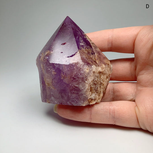 Amethyst Half Polished Point - Rocks and Gems Canada