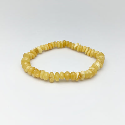 Butterscotch Amber Beaded Bracelet