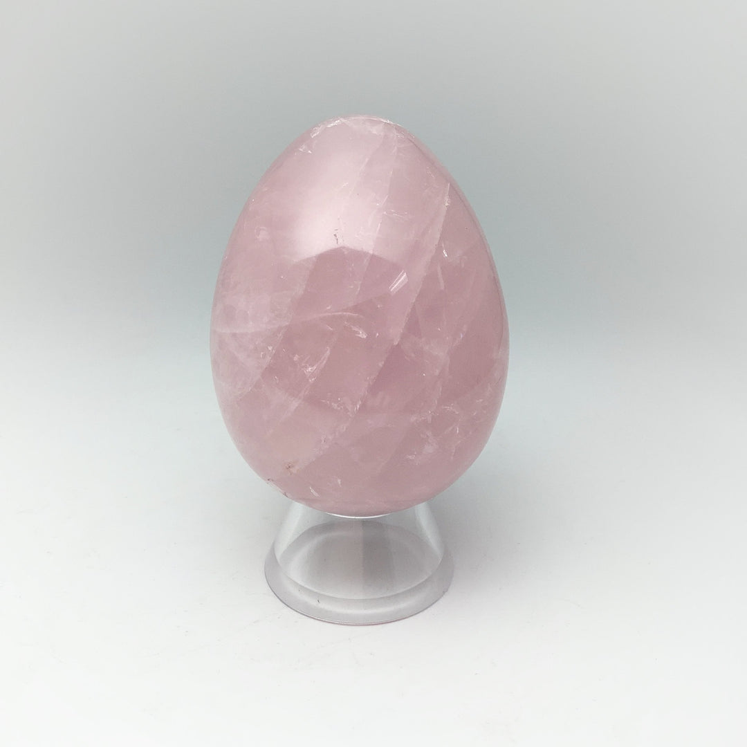 Rose Quartz Egg - Rocks and Gems Canada