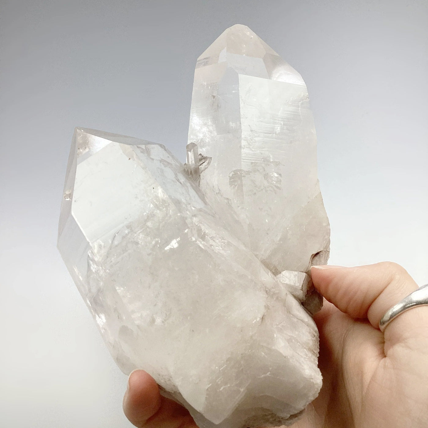 Lemurian Quartz Cluster