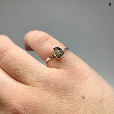 Moldavite Ring