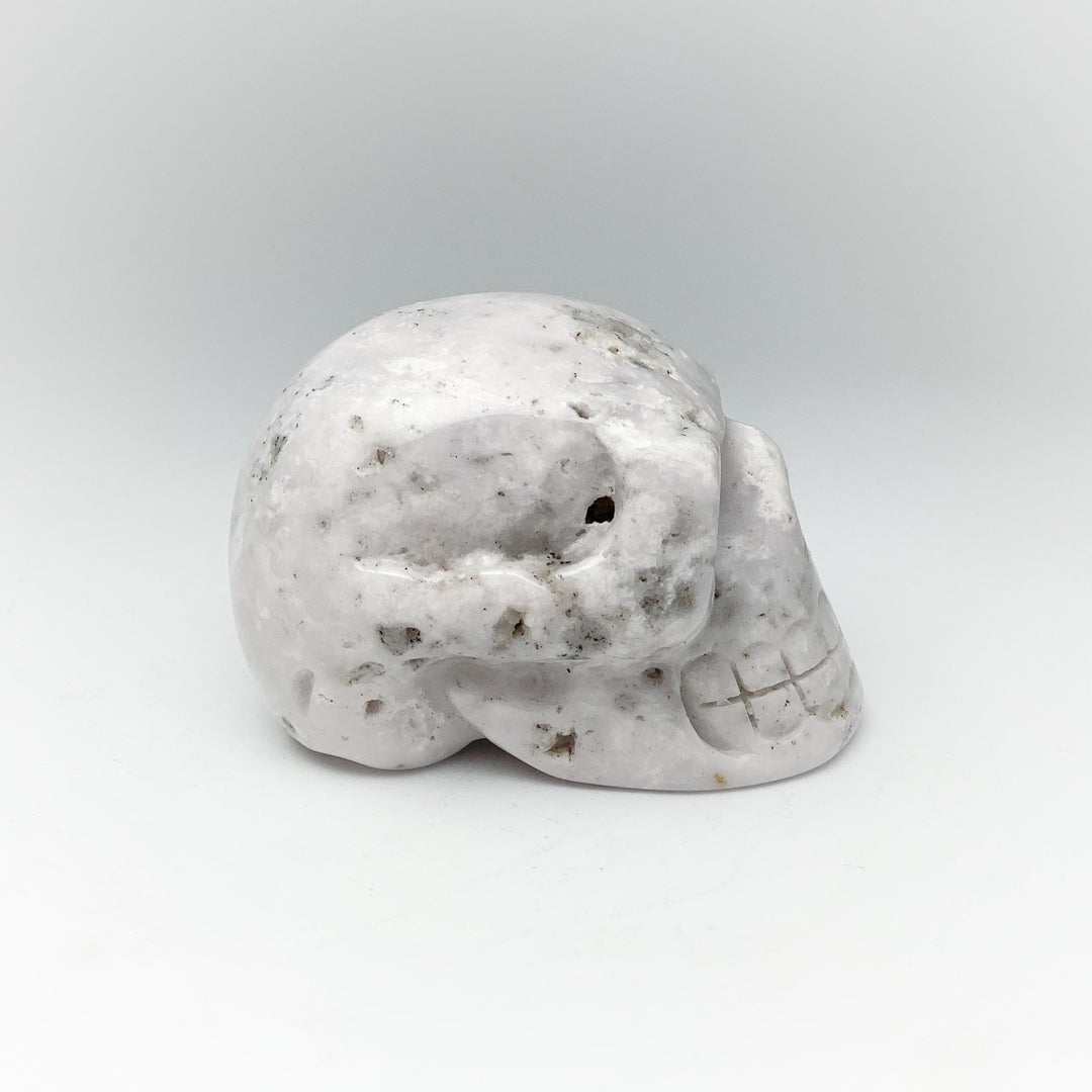 Carved Agate Skull - Rocks and Gems Canada
