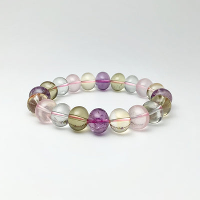 Multistone Oval Beaded Bracelet - High Quality