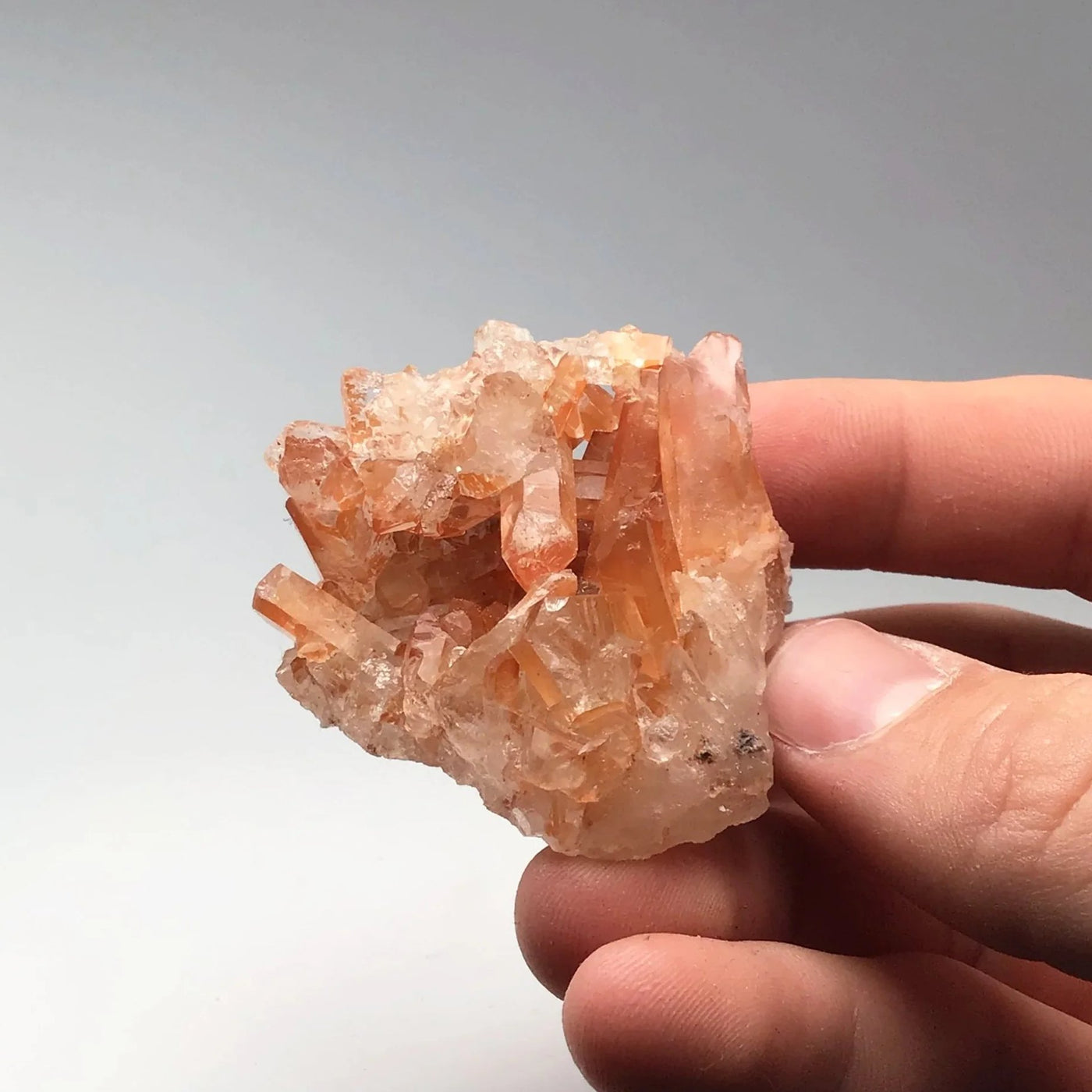 Tangerine Quartz Cluster