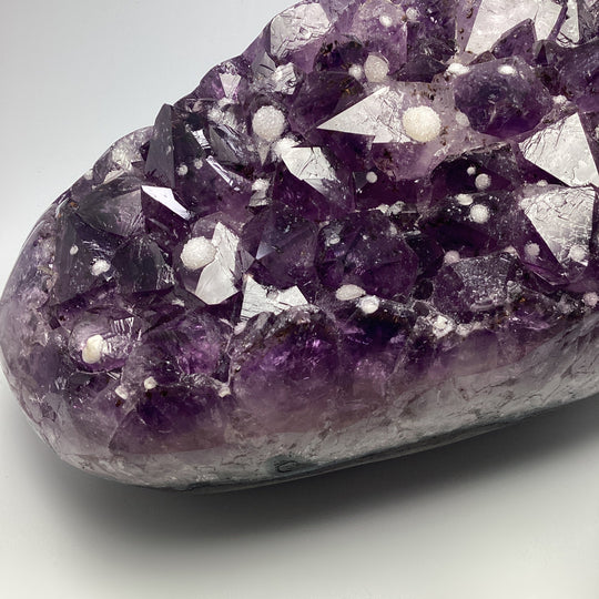 Extra Large Polished Amethyst Druze Cluster - Rocks and Gems Canada