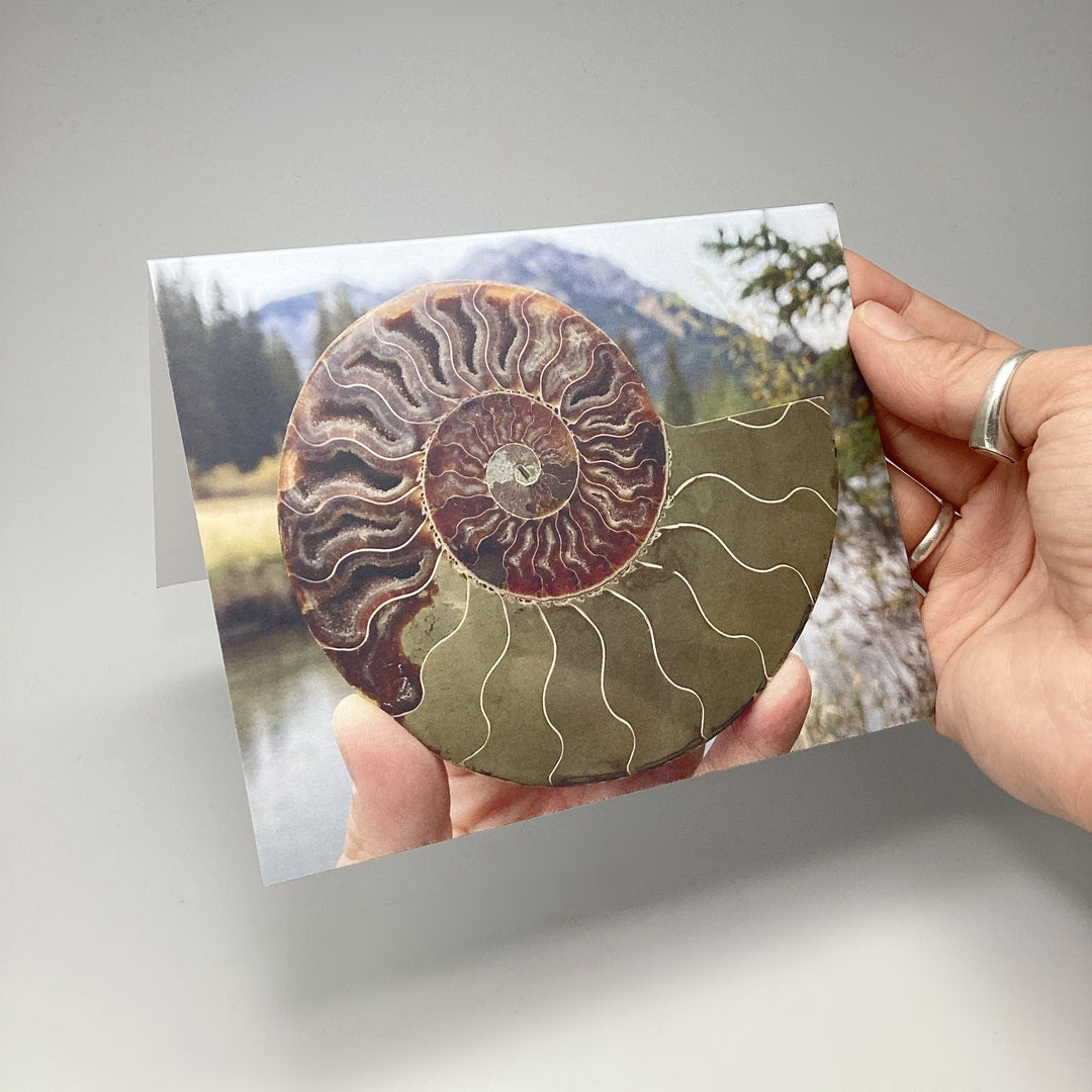 Personal Message Card - Rocks and Gems Canada