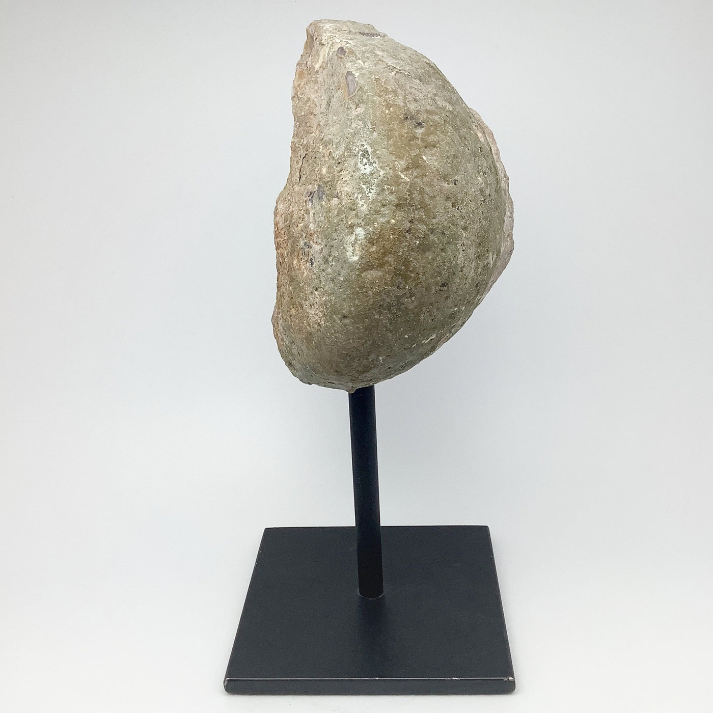 Natural Agate Geode on Stand