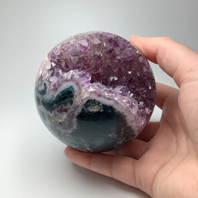 Amethyst Geode Sphere