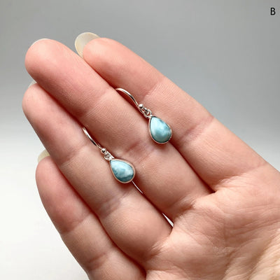 Larimar Dangle Earrings