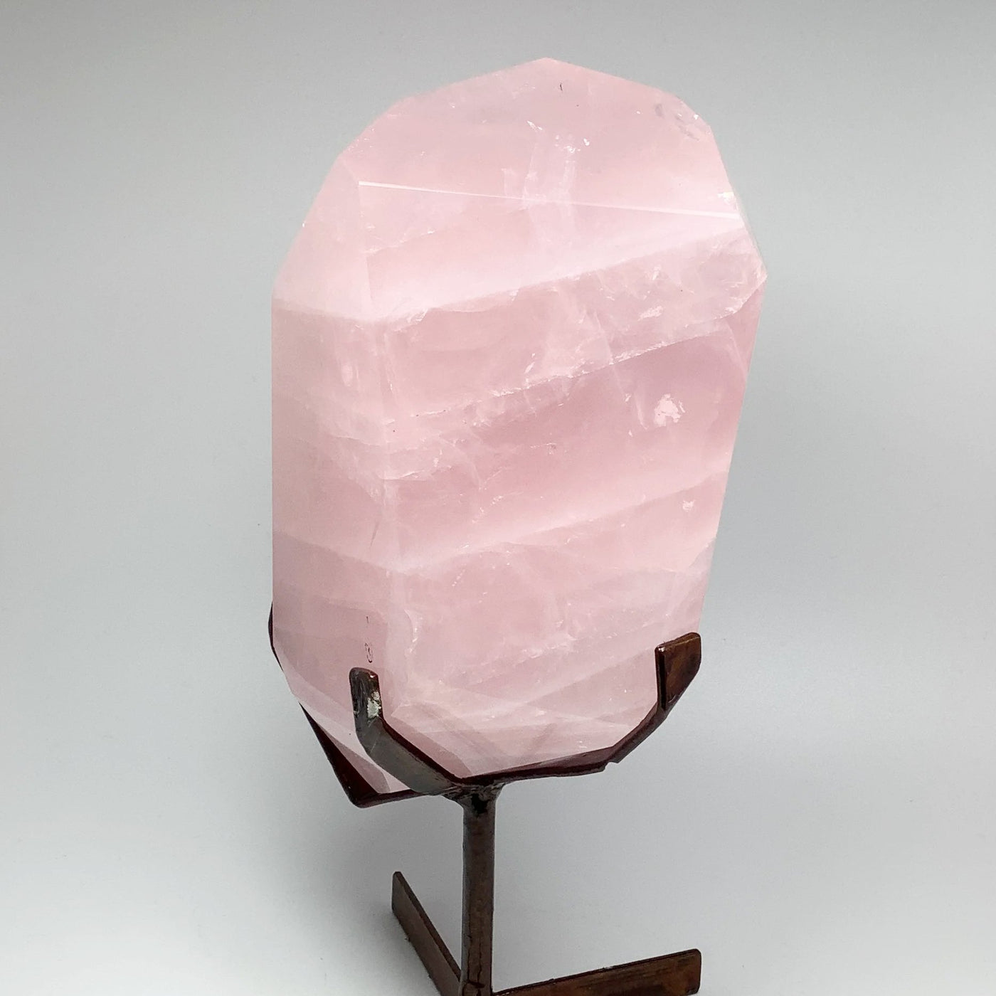 Rose Quartz with Display Stand