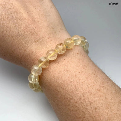 Citrine Beaded Bracelet