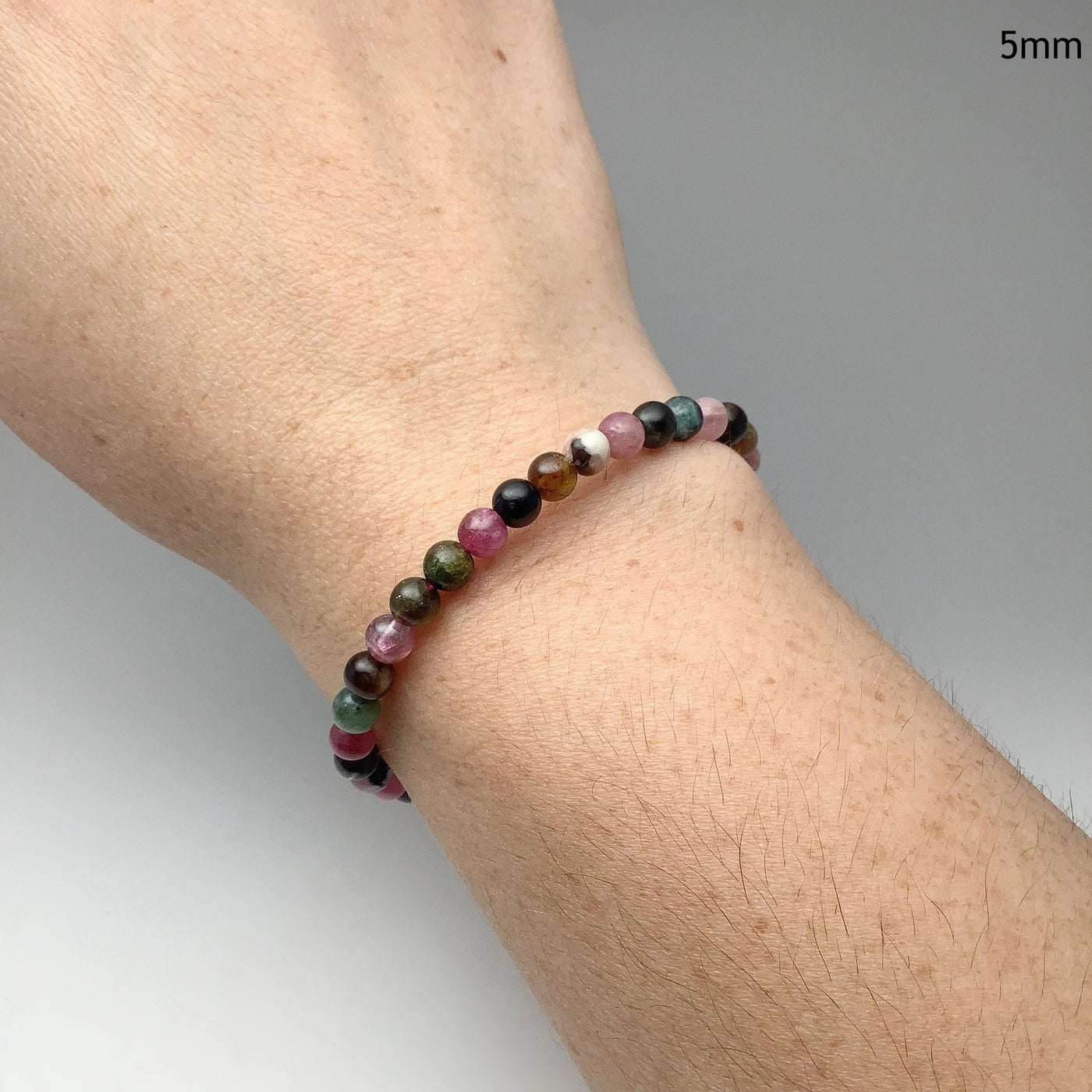 Mixed Tourmaline Beaded Bracelet