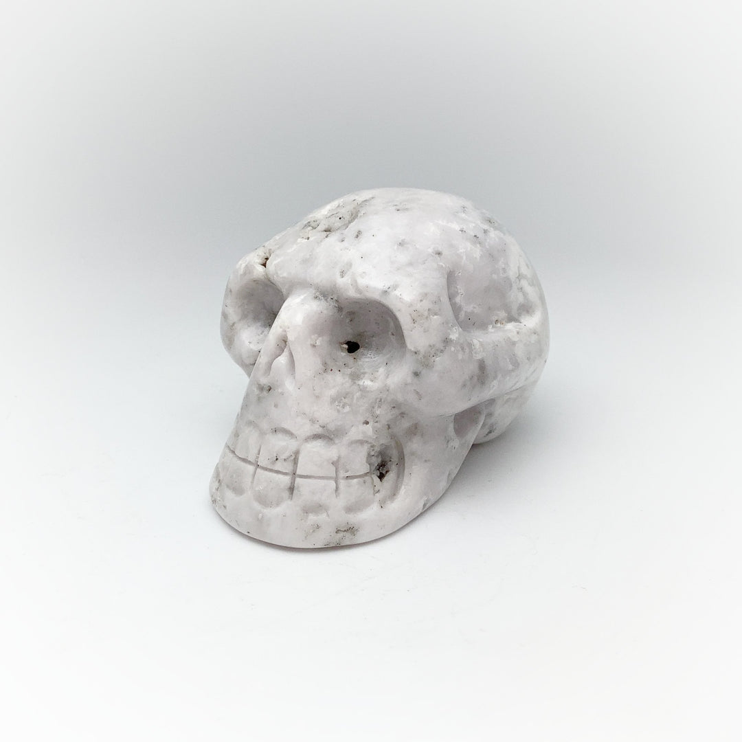 Carved Agate Skull - Rocks and Gems Canada