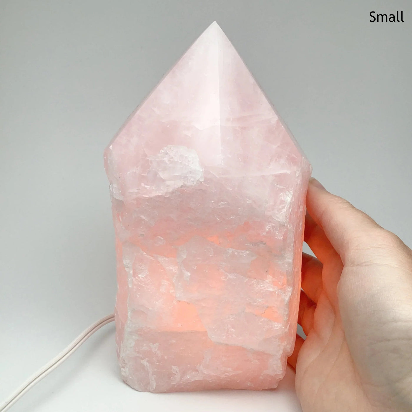 Rose Quartz Lamp