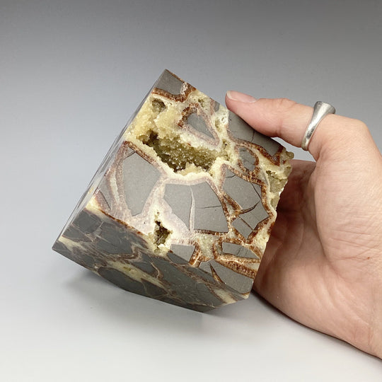 Septarian Cube - Rocks and Gems Canada