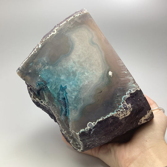 Large Natural Agate Geode - Rocks and Gems Canada