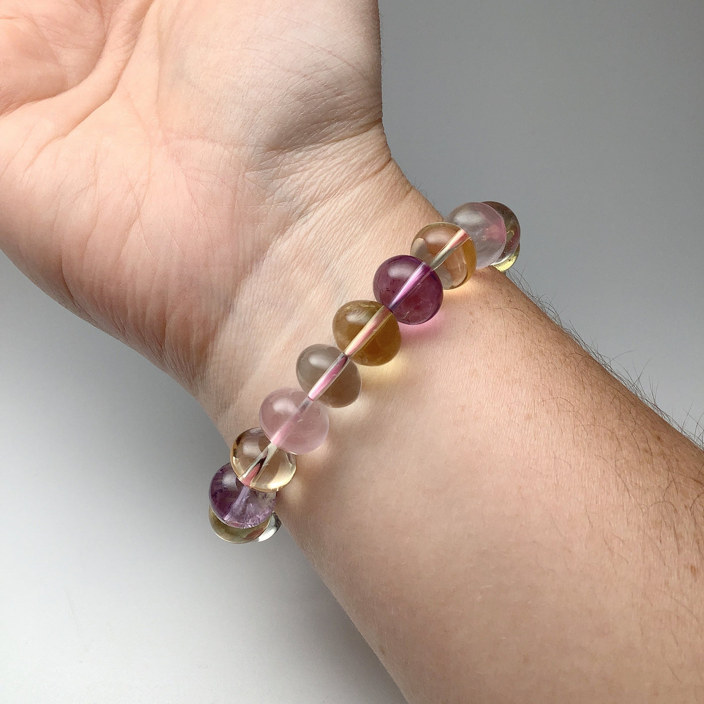 Multistone Oval Beaded Bracelet - High Quality