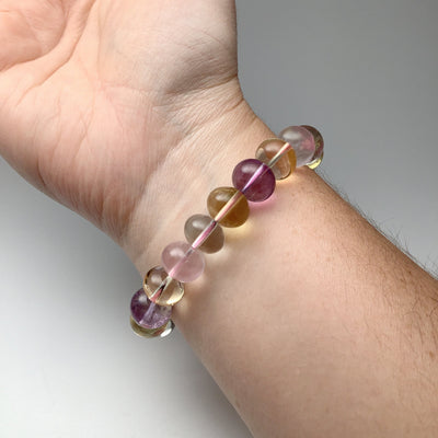 Multistone Oval Beaded Bracelet - High Quality