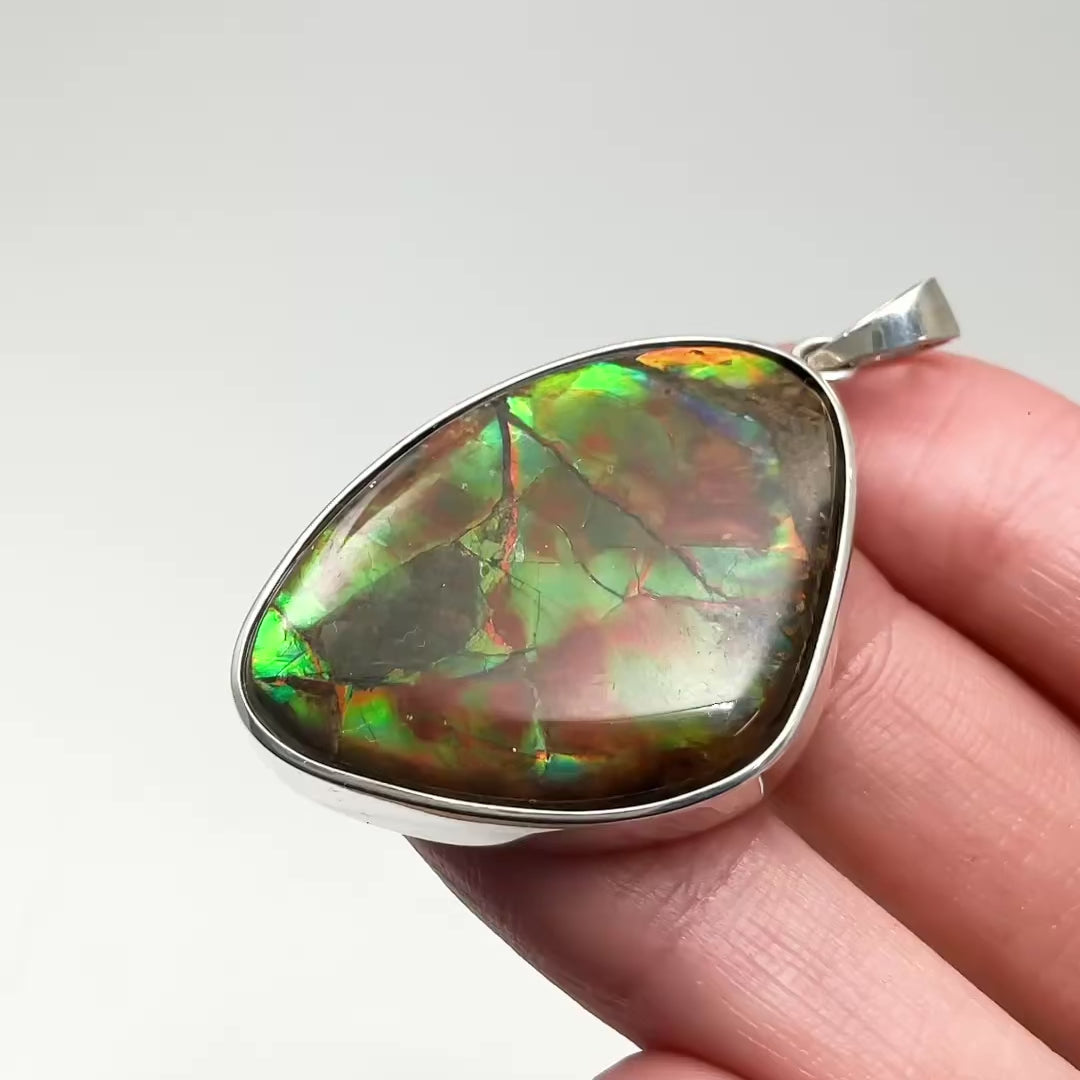 Alberta Ammolite Pendant