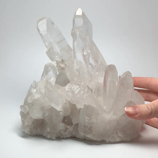 Lemurian Quartz Large Cluster