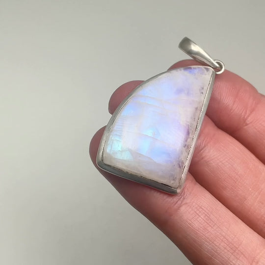 Rainbow Moonstone Pendant