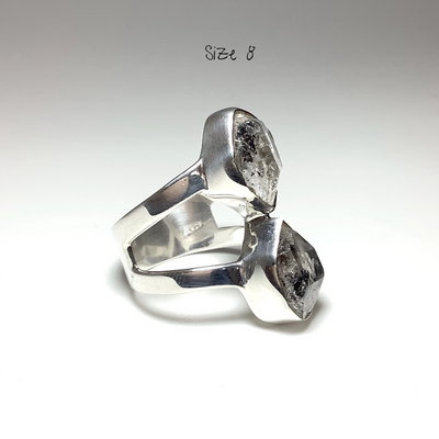 Herkimer Diamond Ring