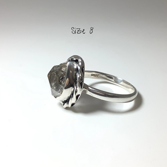 Herkimer Diamond Ring - Rocks and Gems Canada