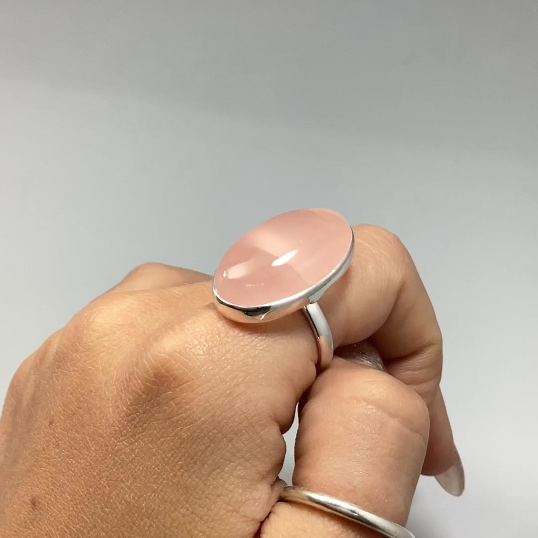 Rose Quartz Ring