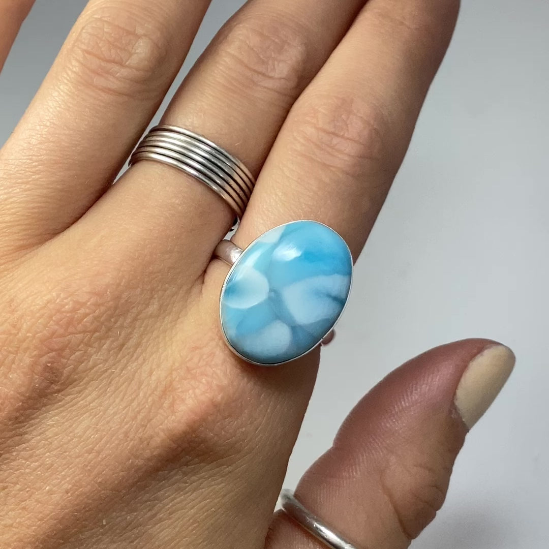 Larimar Ring
